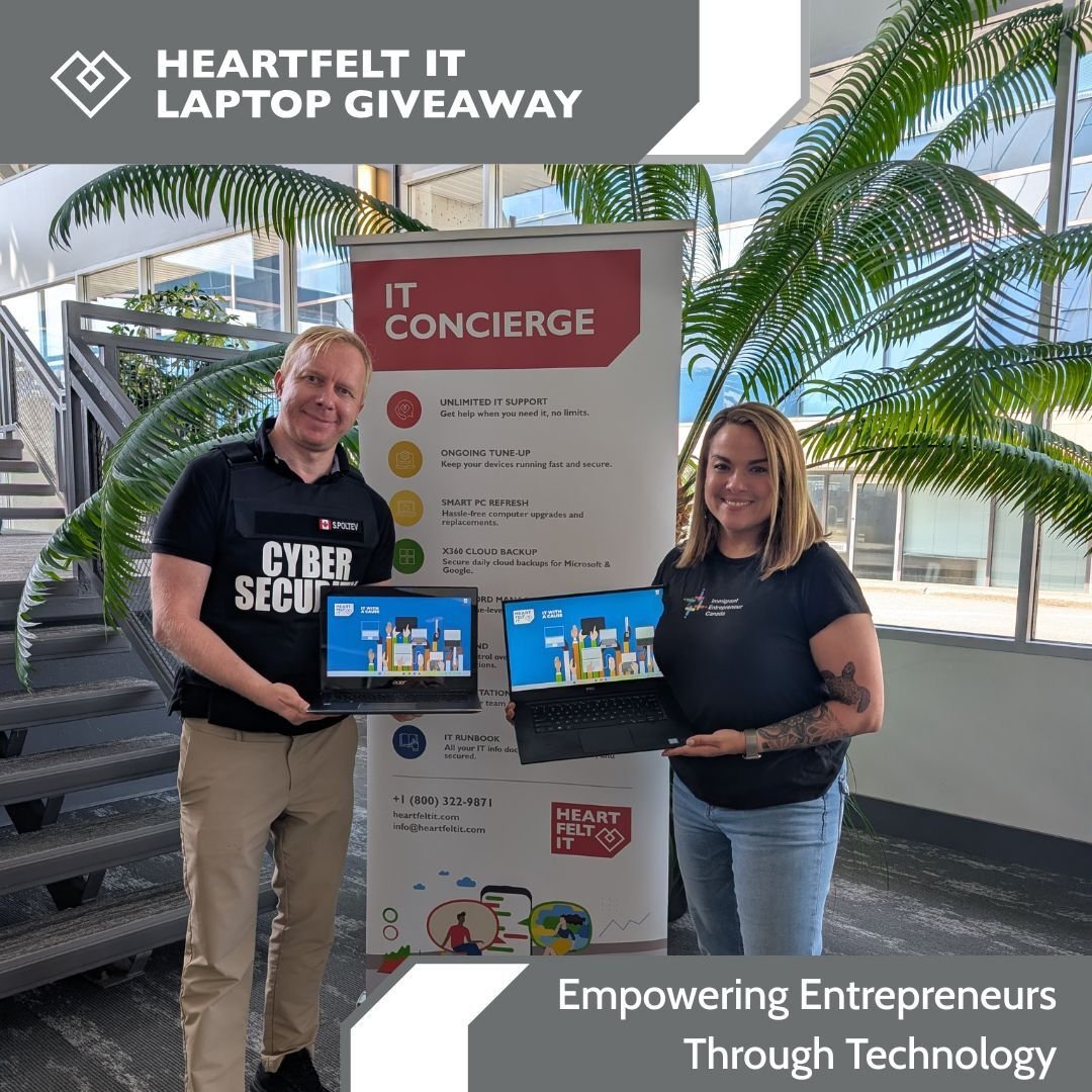 Heartfelt IT Laptop Donation for Immigrant Entrepreneur Network