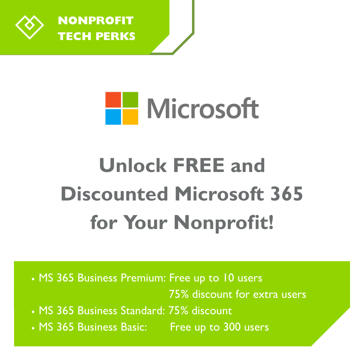 2025-04-08 Nonprofit Tech Perks - Microsoft