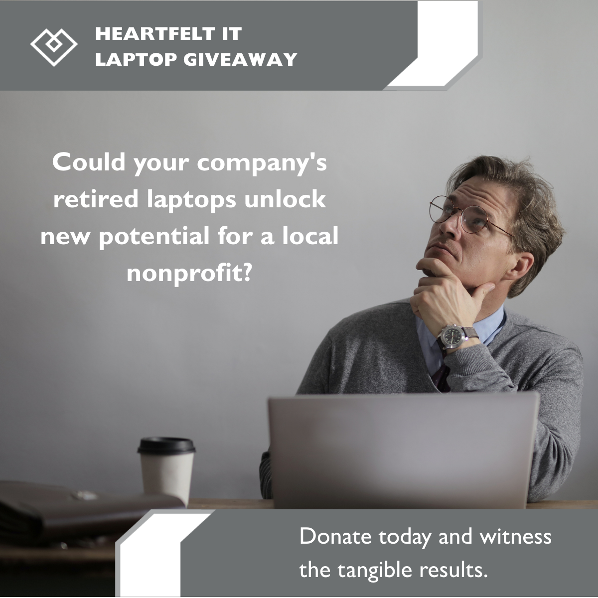 Heartfelt IT Laptop Giveaway program