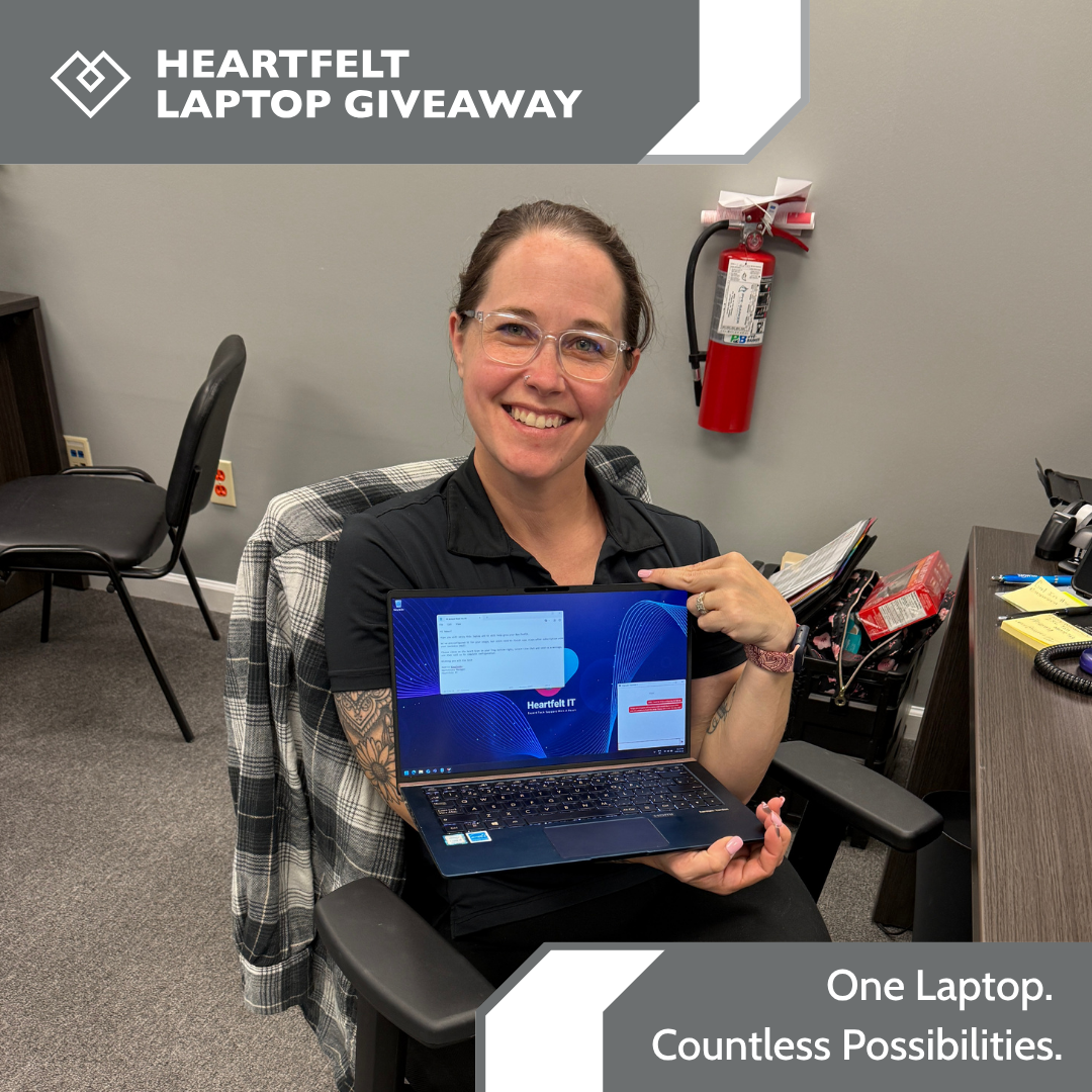 Heartfelt IT Laptop Giveaway