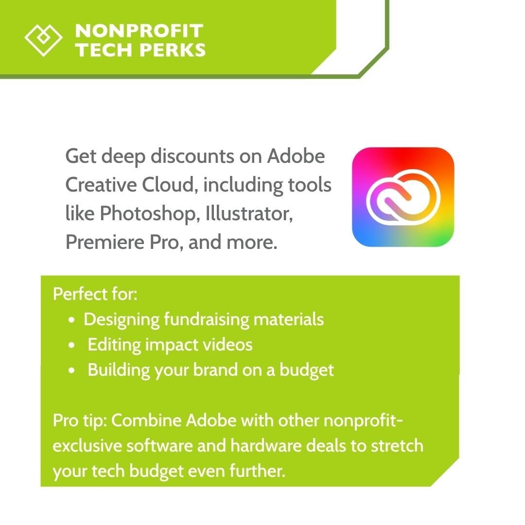 Adobe Creative Cloud for nonprofits