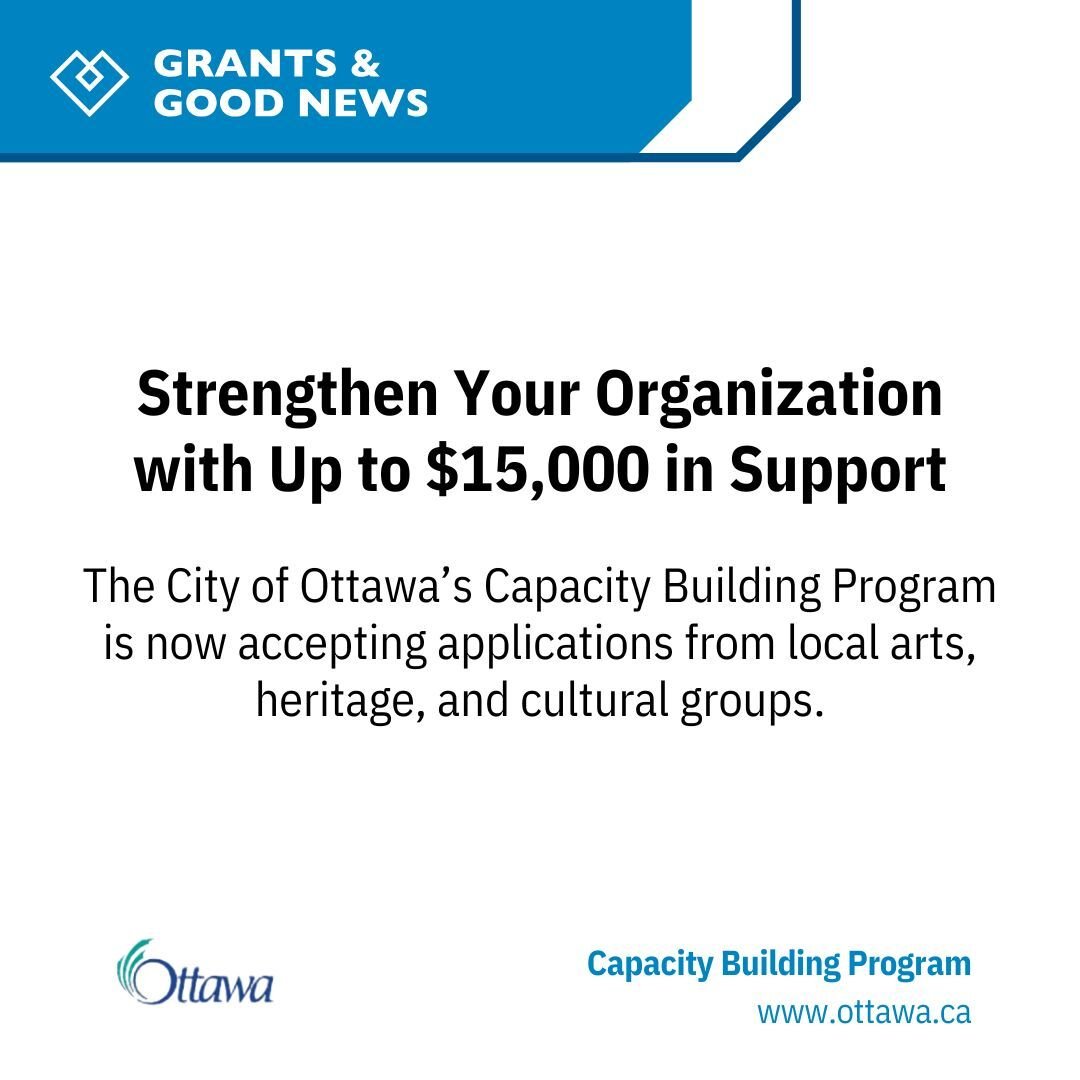 Ottawa Capacity building grant